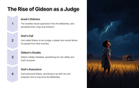 Judges 8: The Aftermath of Gideon's Victory