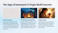 The Prophecy of Immanuel: Isaiah 7