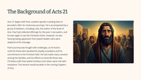 The Journey of Paul in Acts 21