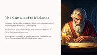 Colossians 3: Living as God's People