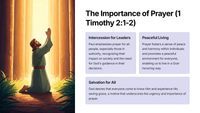 Principles of Godly Living: A Study of 1 Timothy 2