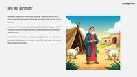 GFG Curriculum- Grade 1-Term 1 – Week 7 - God Makes a Covenant with Abraham