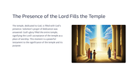 1 Kings 8 -The Dedication of the Temple