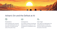 The Defeat at Ai: Lessons from Joshua 7