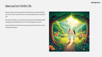 GFG Curriculum- Grade 3 -Term 1 – Week 2 Adam and Eve - Sin Enters the World, but God Still Cares