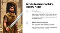 1 Samuel 25 - The Story of David, Nabal, and Abigail