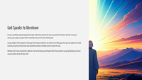 GFG Curriculum- Grade 1-Term 1 – Week 7 - God Makes a Covenant with Abraham