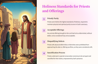 Leviticus 22 - Holiness and Offerings