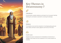 Deuteronomy 7 - God's Covenant with Israel