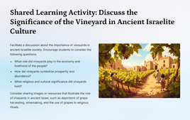 The Parable of the Vineyard: Isaiah 5