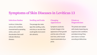 Leviticus 13: A Study of Biblical Skin Diseases