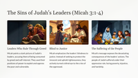 Micah 3: Justice, Corruption, and the Promise of Restoration