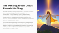 Mark 9 - The Transfiguration of Jesus