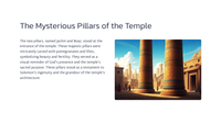 1 Kings 7 -The Building of the Temple