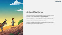 GFG Curriculum- Grade 3 -Term 1 – Week 7 - Abraham’s Faith Tested