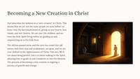 2 Corinthians 5 - A New Creation in Christ