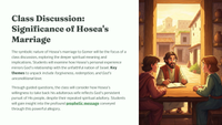 The Book of Hosea: Lessons from Hosea 3