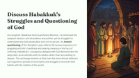 Habakkuk 3 - Habakkuk's Prayer of Faith