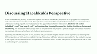 Habakkuk 2 - The Book of Habakkuk: A Dialogue with God