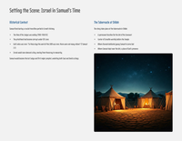 GoFindGod Grade 7 Bible Curriculum – Term 1 - Week 6 Samuel Listens to God