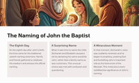 Luke 1:27-80 -The Birth of John the Baptist