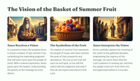 Amos 8 - The Vision of the Basket of Summer Fruit