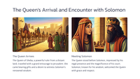 1 Kings 10 - The Queen of Sheba Visits Solomon