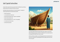 GFG Curriculum- Grade 3 -Term 1 – Week 3 - Noah and the Flood