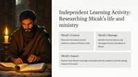 The Prophecy of Micah 6: A Call to Compassion