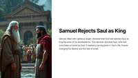 1 Samuel 15 - Saul's Disobedience and Rejection