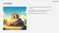 GFG Curriculum- Grade 2 -Term 1 – Week 2 - Jesus Teaches – The Wise and Foolish Builders