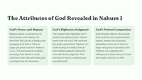 Nahum 1 -The Burden Against Nineveh