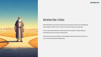 GFG Curriculum- Grade 1-Term 1 – Week 4 - Abraham, a Man of Faith