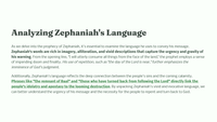 The Prophecy of Zephaniah 1: A Call to Repentance