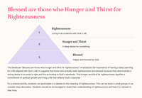 Matthew 5:1-12: The Beatitudes