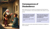 1 Samuel 15 - Saul's Disobedience and Rejection