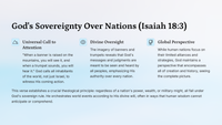 Exploring Isaiah 18