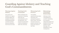 Lessons from Deuteronomy 4: Glorifying God and Obeying His Commands