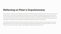 The Restoration of Peter: Lessons from John 21:1-25