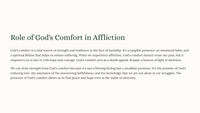 2 Corinthians 7 - The Comfort of God in Affliction