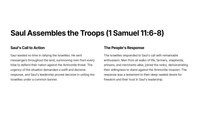 1 Samuel 11 - The Rise of Saul