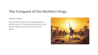 Joshua 11: Conquering the Northern Kings