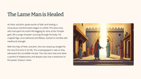 Acts 3: The Healing of the Lame Man