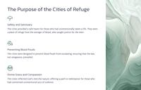 The Cities of Refuge: Lessons from Joshua 20