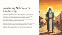 Nehemiah 2: Rebuilding the Walls of Jerusalem