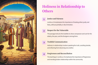 Leviticus 19: A Teaching Unit on God's Holiness