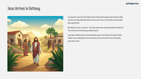 GFG Curriculum- Grade 2 -Term 1 – Week 4 - Jesus Raises Lazarus