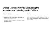 1 Samuel 3 - The Call of Samuel