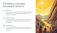 The Conquest of Canaan: A Study of Joshua 12