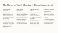 1 Thessalonians 1-10: A Timeless Message